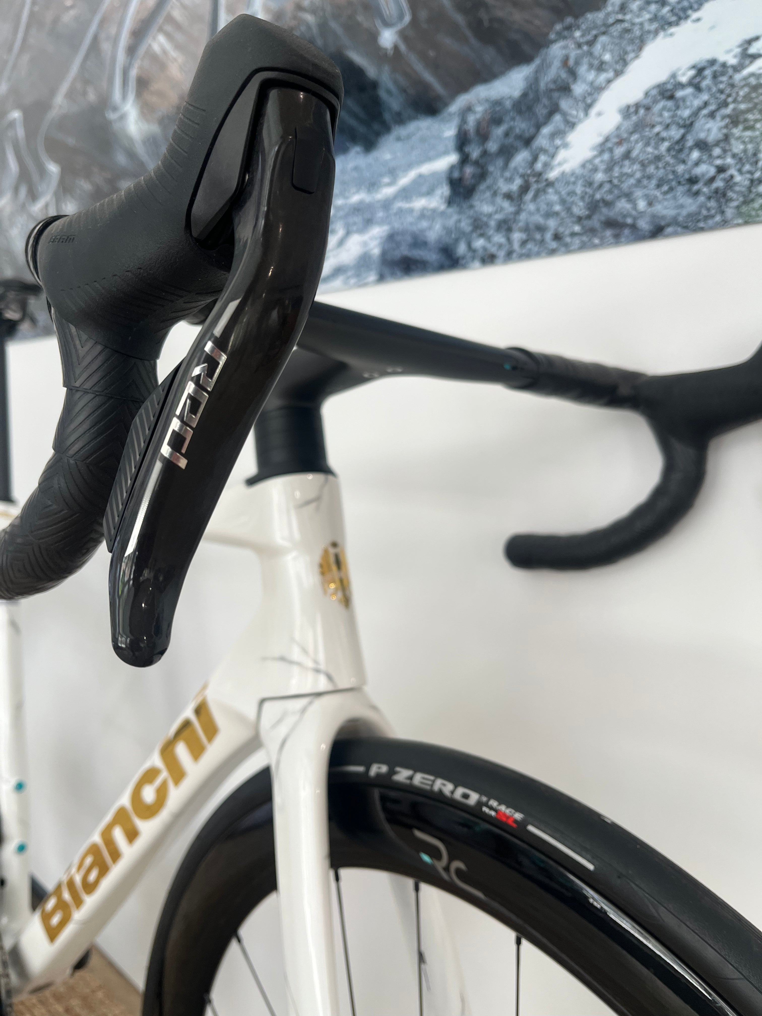 Bianchi Specialissima RC Red Powermeter Officina Bianchi