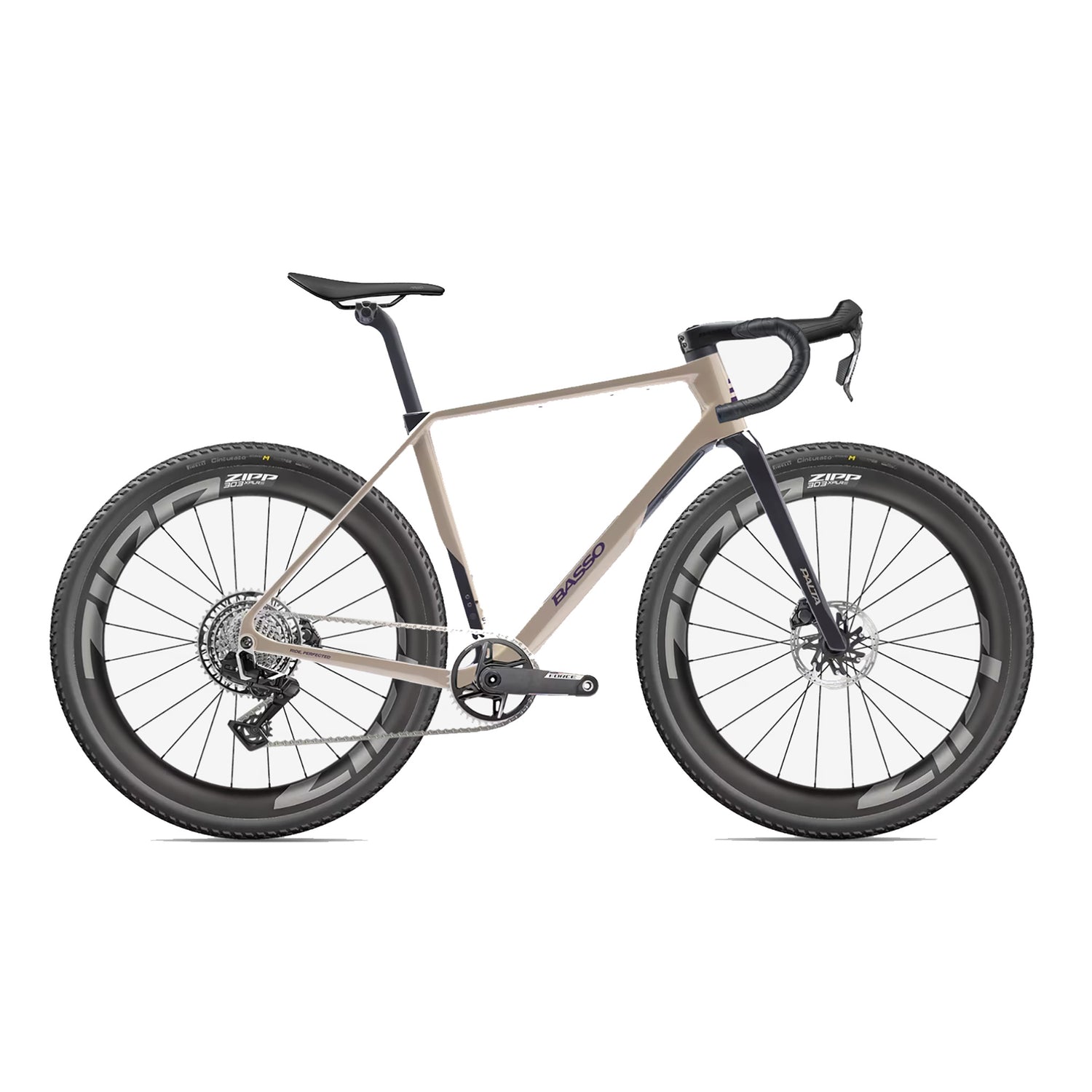 Basso Palta III Force XPLR 1x13 Zipp 303 XPLR S I purple dust I Levita
