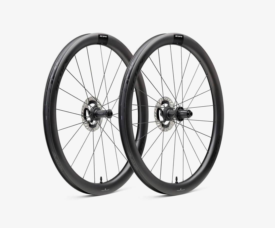 SCOPE R4.G Black Gravel-Laufradsatz