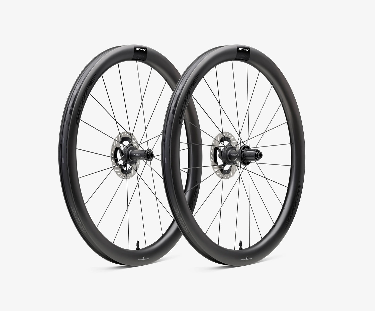 SCOPE R4.G Black Gravel-Laufradsatz