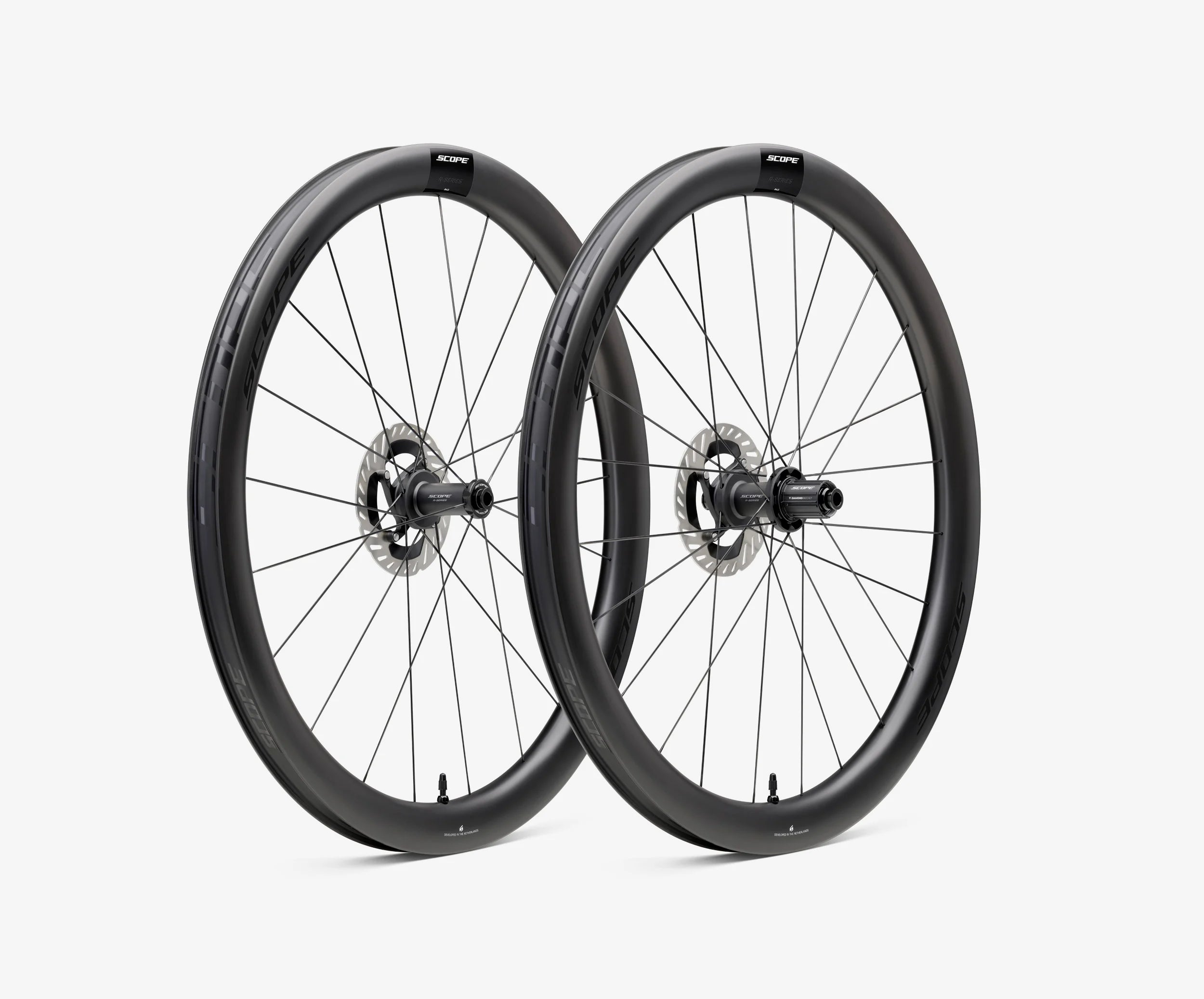 SCOPE R4.G Black Gravel-Laufradsatz