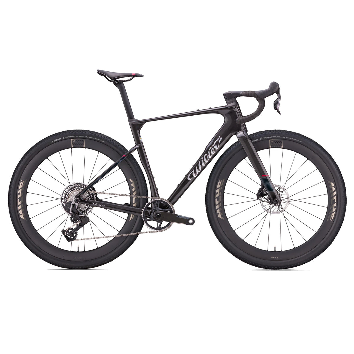 Wilier Rave SLR iD2 Rival AXS XPLR 1X13 Glitch Black Glossy