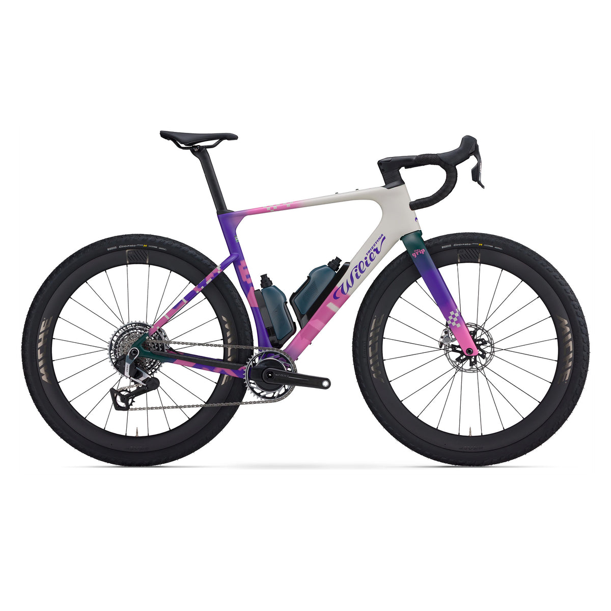 Wilier Rave SLR iD2 Force XPLR AXS 1x13 Miche Carbon 48 THE GRIP
